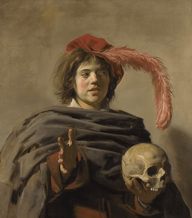 Frans Hals, Young Man with a Skull